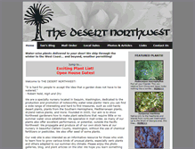 Tablet Screenshot of desertnorthwest.com